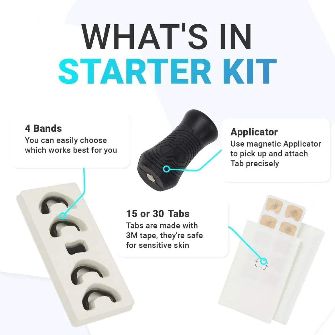 Magnetic Nasal Breathing Dilator Kit – Improve Airflow, Reduce Snoring, and Enhance Sleep Quality