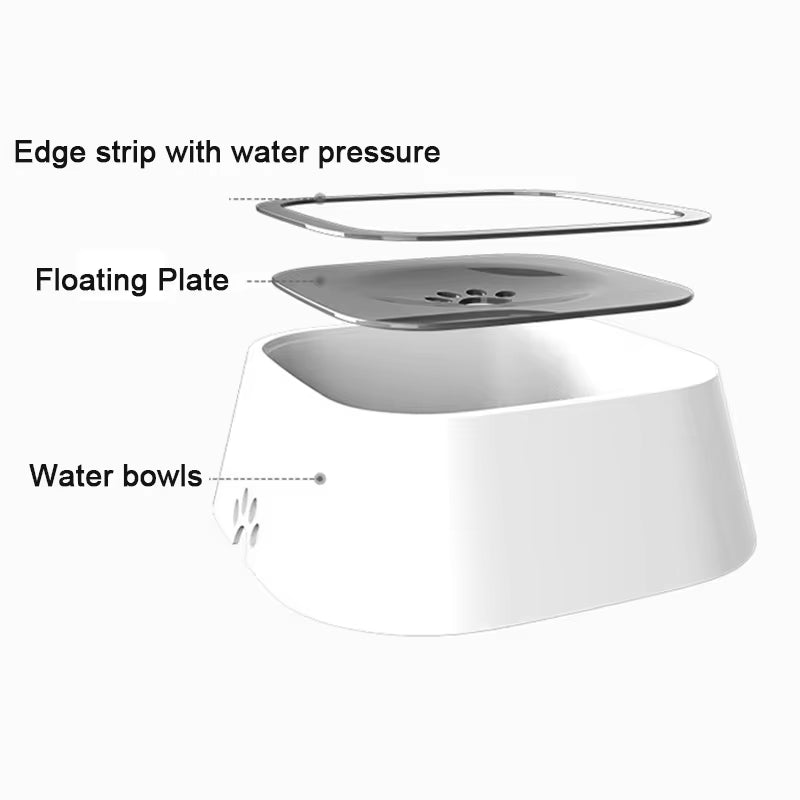 Floating Non-Spill Pet Water Bowl