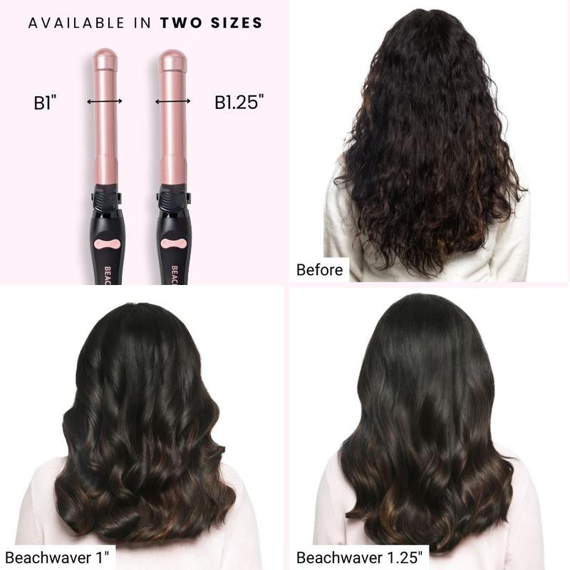 Beachwaver B1 Rotating Curling Iron - Midnight Rose