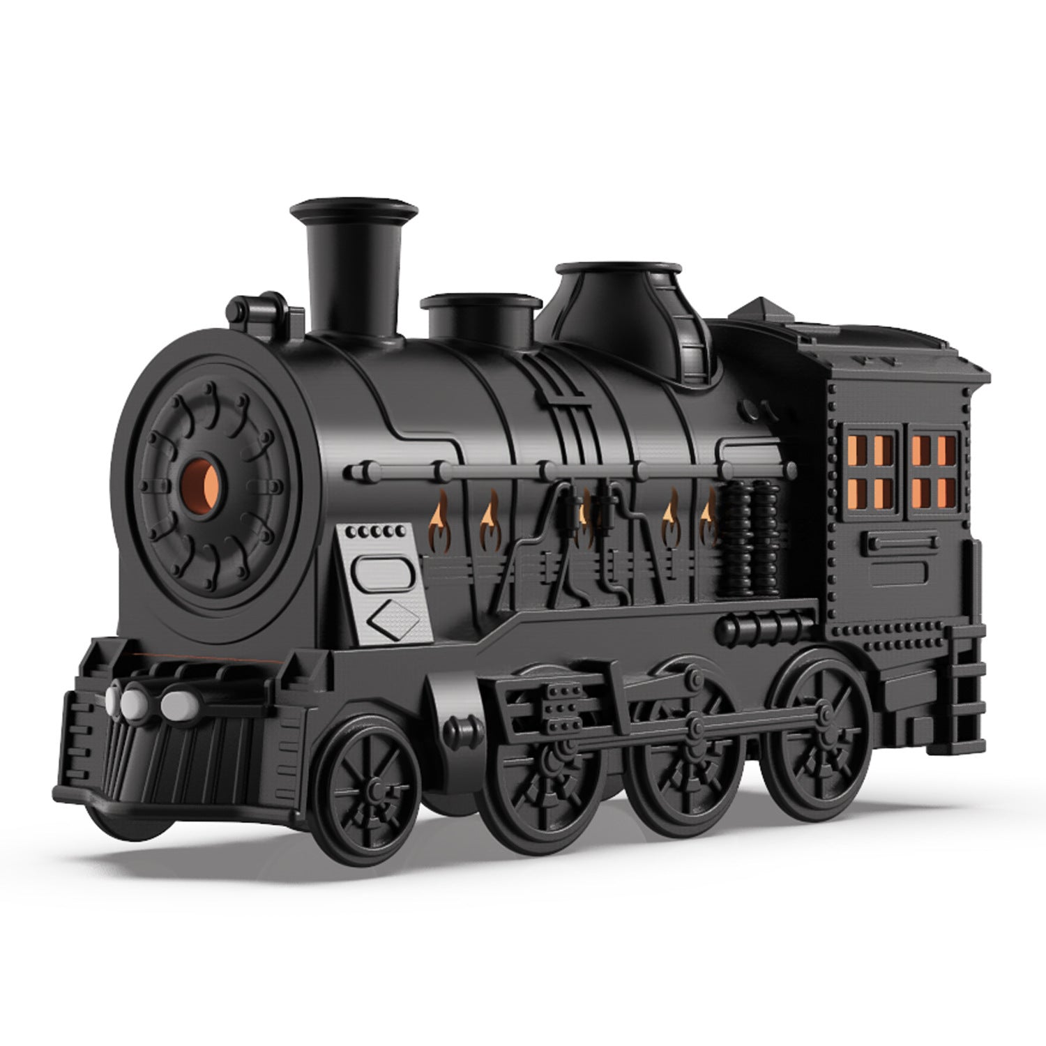 Train-shaped aromatherapy diffuser w. timer funciton