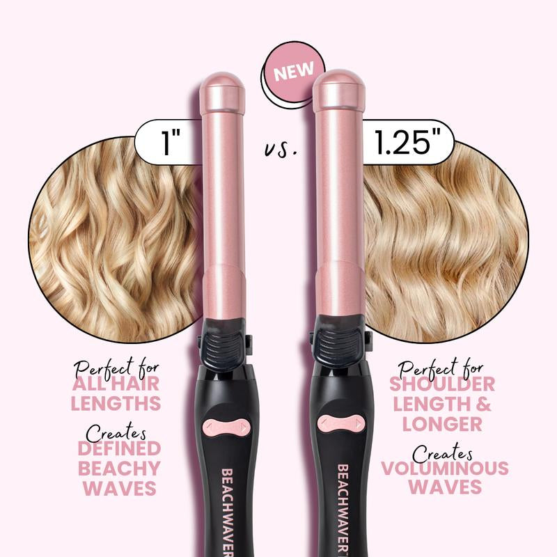 Beachwaver B1 Rotating Curling Iron - Midnight Rose