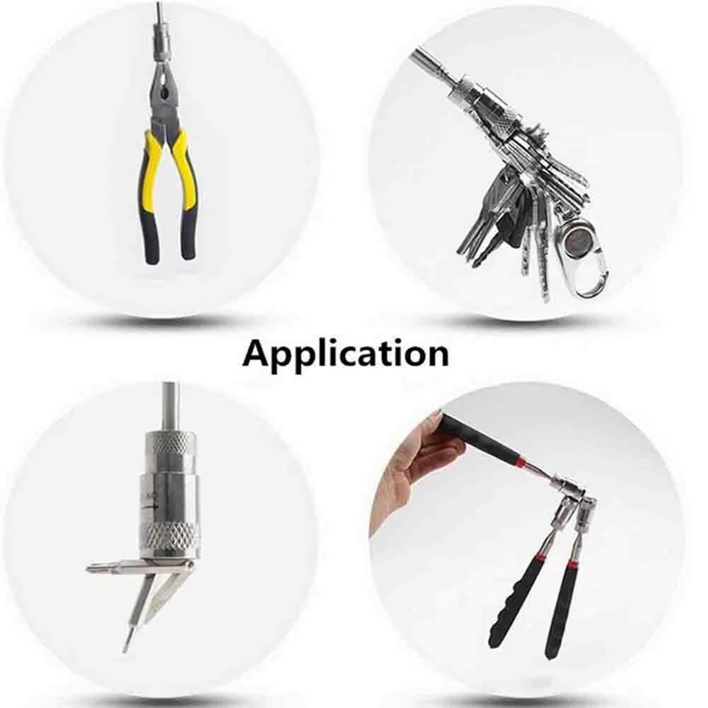 Telescopic Magnetic Pick up Tool with LED Light